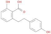 Benzoic acid, 2-hydroxy-6-[2-(4-hydroxyphenyl)ethyl]-