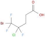 5-Bromo-4-chloro-4,5,5-trifluoropentanoic acid