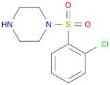 1-((2-Chlorophenyl)sulfonyl)piperazine