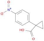 1-(4-nitrophenyl)cyclopropane-1-carboxylic acid