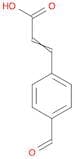 2-Propenoic acid, 3-(4-formylphenyl)-