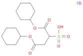 Butanedioic acid, 2-sulfo-, 1,4-dicyclohexyl ester, sodium salt (1:1)