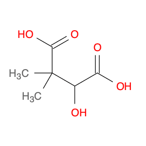 3-hydroxy-2,2-dimethylbutanedioic acid