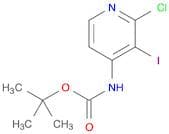 tert-Butyl 2-chloro-3-iodopyridin-4-ylcarbamate