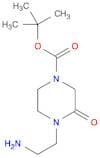 1-Piperazinecarboxylic acid, 4-(2-aminoethyl)-3-oxo-, 1,1-dimethylethyl ester
