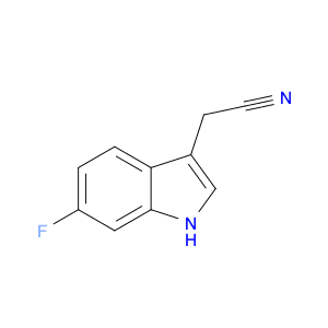 1H-​Indole-​3-​acetonitrile, 6-​fluoro-