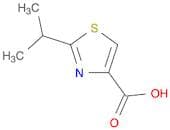 4-Thiazolecarboxylic acid, 2-(1-methylethyl)-