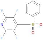 Pyridine, 2,3,5,6-tetrafluoro-4-(phenylsulfonyl)-