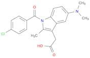 1H-Indole-3-acetic acid, 1-(4-chlorobenzoyl)-5-(dimethylamino)-2-methyl-