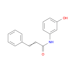 2-Propenamide, N-(3-hydroxyphenyl)-3-phenyl-