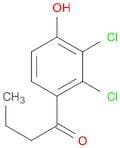 1-(2,3-Dichloro-4-hydroxyphenyl)butan-1-one