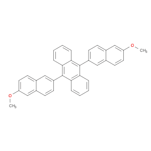 Anthracene, 9,10-bis(6-methoxy-2-naphthalenyl)-