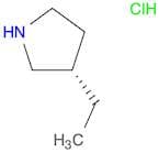 Pyrrolidine, 3-ethyl-, hydrochloride (1:1), (3S)-