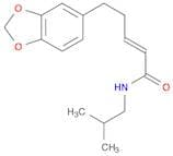 2-Pentenamide, 5-(1,3-benzodioxol-5-yl)-N-(2-methylpropyl)-, (2E)-