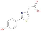 2-(2-(4-Hydroxyphenyl)thiazol-4-yl)acetic acid