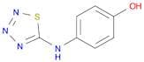 4-[(1,2,3,4-thiatriazol-5-yl)amino]phenol