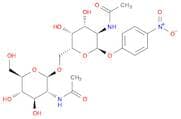 α-D-Galactopyranoside, 4-nitrophenyl 2-(acetylamino)-6-O-[2-(acetylamino)-2-deoxy-β-D-glucopyranos…