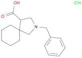 2-Benzyl-2-azaspiro[4.5]decane-4-carboxylic acid hydrochloride