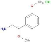 2-methoxy-2-(3-methoxyphenyl)ethan-1-amine hydrochloride