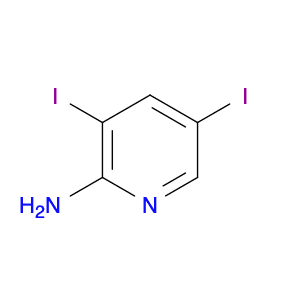 2-Pyridinamine, 3,5-diiodo-