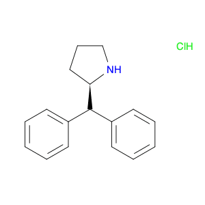 Pyrrolidine, 2-(diphenylMethyl)-, hydrochloride, (R)- (9CI)