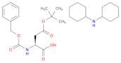 L-Aspartic acid, N-[(phenylmethoxy)carbonyl]-, 4-(1,1-dimethylethyl) ester, compd. with N-cyclohex…