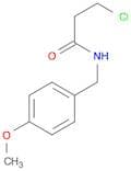 3-Chloro-N-(4-methoxybenzyl)propanamide