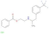 2-((1-(3-(Trifluoromethyl)phenyl)propan-2-yl)amino)ethyl benzoate hydrochloride