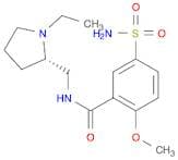 N-{[(2S)-1-ethylpyrrolidin-2-yl]methyl}-2-methoxy-5-sulfamoylbenzamide