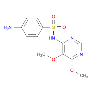 Benzenesulfonamide, 4-amino-N-(5,6-dimethoxy-4-pyrimidinyl)-