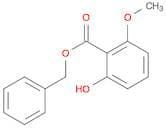 Benzoic acid, 2-hydroxy-6-methoxy-, phenylmethyl ester