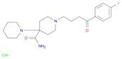 [1,4'-Bipiperidine]-4'-carboxamide, 1'-[4-(4-fluorophenyl)-4-oxobutyl]-, hydrochloride (1:2)