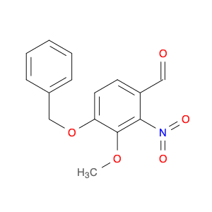 Benzaldehyde, 3-methoxy-2-nitro-4-(phenylmethoxy)-