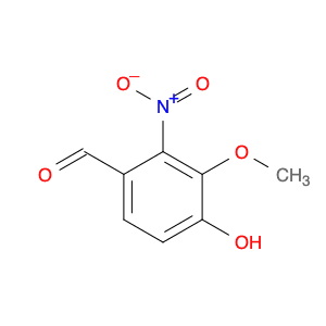 Benzaldehyde, 4-hydroxy-3-methoxy-2-nitro-