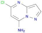 Pyrazolo[1,​5-​a]​pyrimidin-​7-​amine, 5-​chloro-