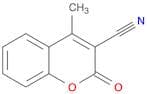 2H-1-Benzopyran-3-carbonitrile, 4-methyl-2-oxo-