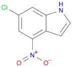 1H-Indole, 6-chloro-4-nitro-