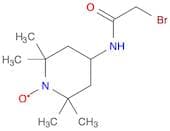 1-Piperidinyloxy, 4-[(2-bromoacetyl)amino]-2,2,6,6-tetramethyl-
