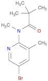 5-Bromo-3-methyl-2-(methyl-pivaloylamino)pyridine