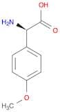 Benzeneacetic acid, α-amino-4-methoxy-, (αR)-
