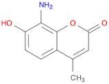 2H-1-Benzopyran-2-one, 8-amino-7-hydroxy-4-methyl-