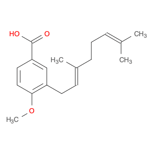 Benzoic acid, 3-[(2E)-3,7-dimethyl-2,6-octadien-1-yl]-4-methoxy-