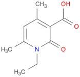 1-Ethyl-4,6-dimethyl-2-oxo-1,2-dihydropyridine-3-carboxylic acid