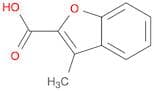 2-Benzofurancarboxylic acid, 3-methyl-