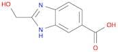 1H-Benzimidazole-6-carboxylic acid, 2-(hydroxymethyl)-
