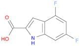1H-​Indole-​2-​carboxylic acid, 4,​6-​difluoro-