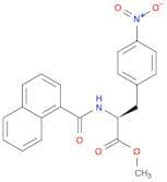 L-Phenylalanine, N-(1-naphthalenylcarbonyl)-4-nitro-, methyl ester