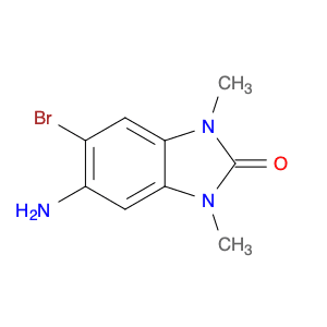 2H-Benzimidazol-2-one, 5-amino-6-bromo-1,3-dihydro-1,3-dimethyl-