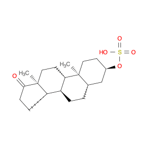 Androstan-17-one, 3-(sulfooxy)-, (3α,5α)-