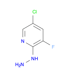 Pyridine, 5-chloro-3-fluoro-2-hydrazinyl-